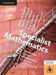 Specialist Mathematics Vce Units Print And Interactive Textbook