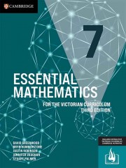 Picture of Essential Mathematics for the Victorian Curriculum 7 Third Edition (interactive textbook powered by Cambridge HOTmaths)