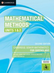 Picture of Mathematical Methods Units 1&2 for Queensland Second Edition (print and interactive textbook powered by Cambridge HOTmaths)