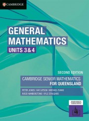 General Mathematics Units 3&4 for Queensland Second Edition (interactive textbook powered by Cambridge HOTmaths)