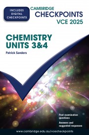 Picture of Cambridge Checkpoints VCE Chemistry Units 3&4 2025 (print and digital)