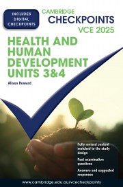 Picture of Cambridge Checkpoints VCE Health and Human Development Units 3&4 2025 (digital)