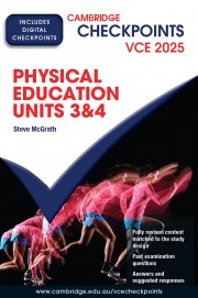 Picture of Cambridge Checkpoints VCE Physical Education Units 3&4 2025 (print and digital)