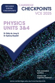 Picture of Cambridge Checkpoints VCE Physics Units 3&4 2025 (print and digital)