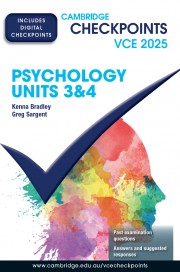 Picture of Cambridge Checkpoints VCE Psychology Units 3&4 2025 (print and digital)