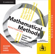 Mathematical Methods VCE Units 3&4 Student Reactivation Code