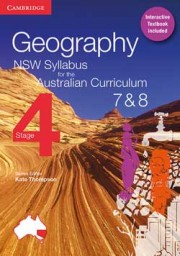 Geography NSW Syllabus for the Australian Curriculum Stage 4 Year 7&8 (print and digital)