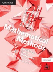 Mathematical Methods for the AC Year 11 (print and interactive textbook powered by Cambridge HOTmaths)
