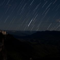 Three Sisters Startrail