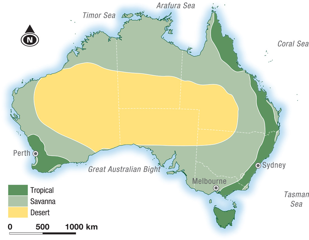 Source 2.21 Australia’s biomes