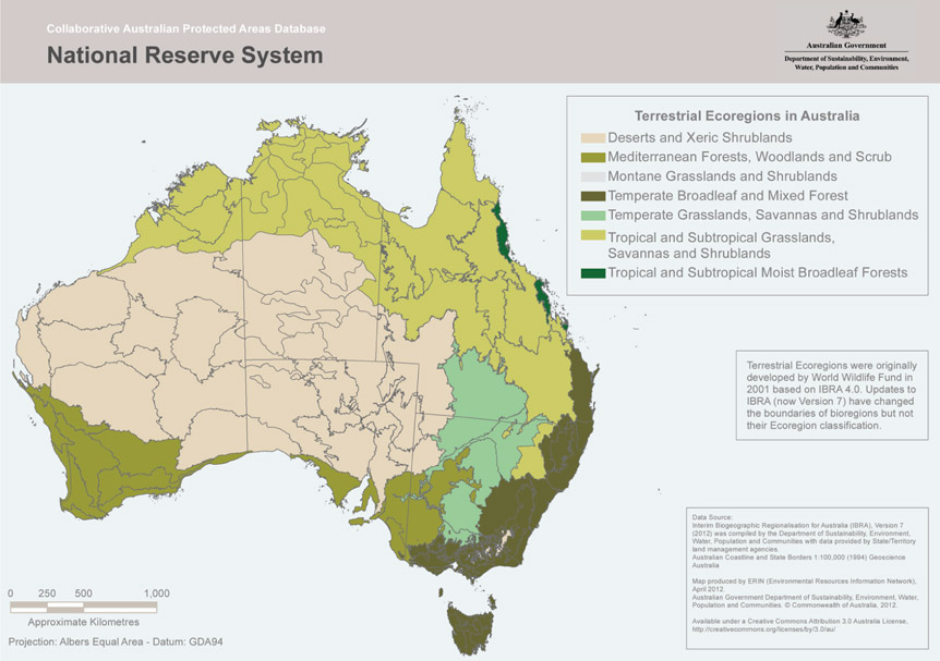 Source 2.22 Australia’s biomes