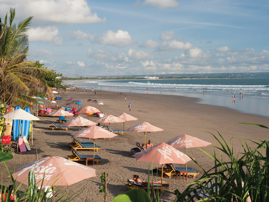 Source 5.25 Kuta, Bali: Australians like Bali for a beach holiday because it is very cheap.