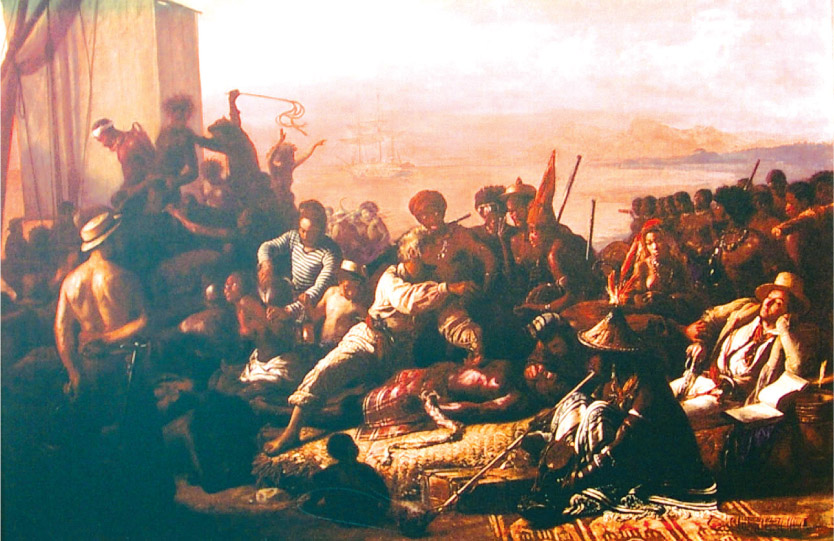 Source 10.5 The Slave Trade by Auguste Francois Biard (1840)