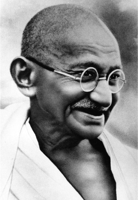 Source 13.14 Mohandas Gandhi, an advocate of non-violent resistance