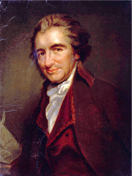 Source 13.2 Thomas Paine was an advocate for the rights of man.